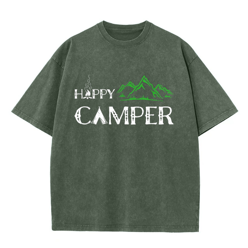 Summer Clothing Women Canada - Футболка для кемпинга Happy Camper для