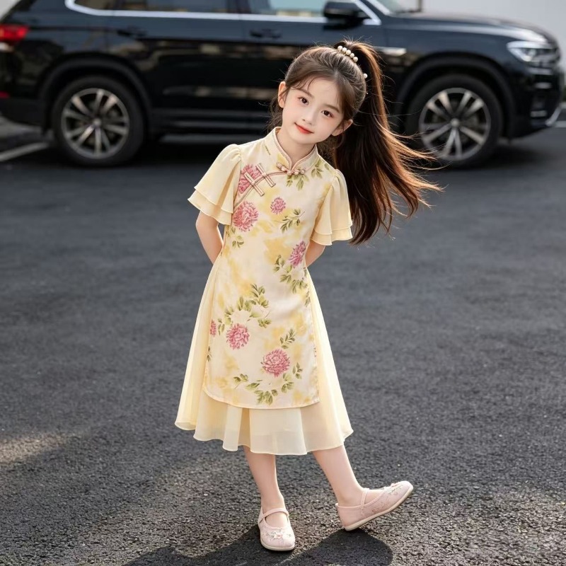 Summer Loving Kids Clothing - Новое летнее платье для девочек из