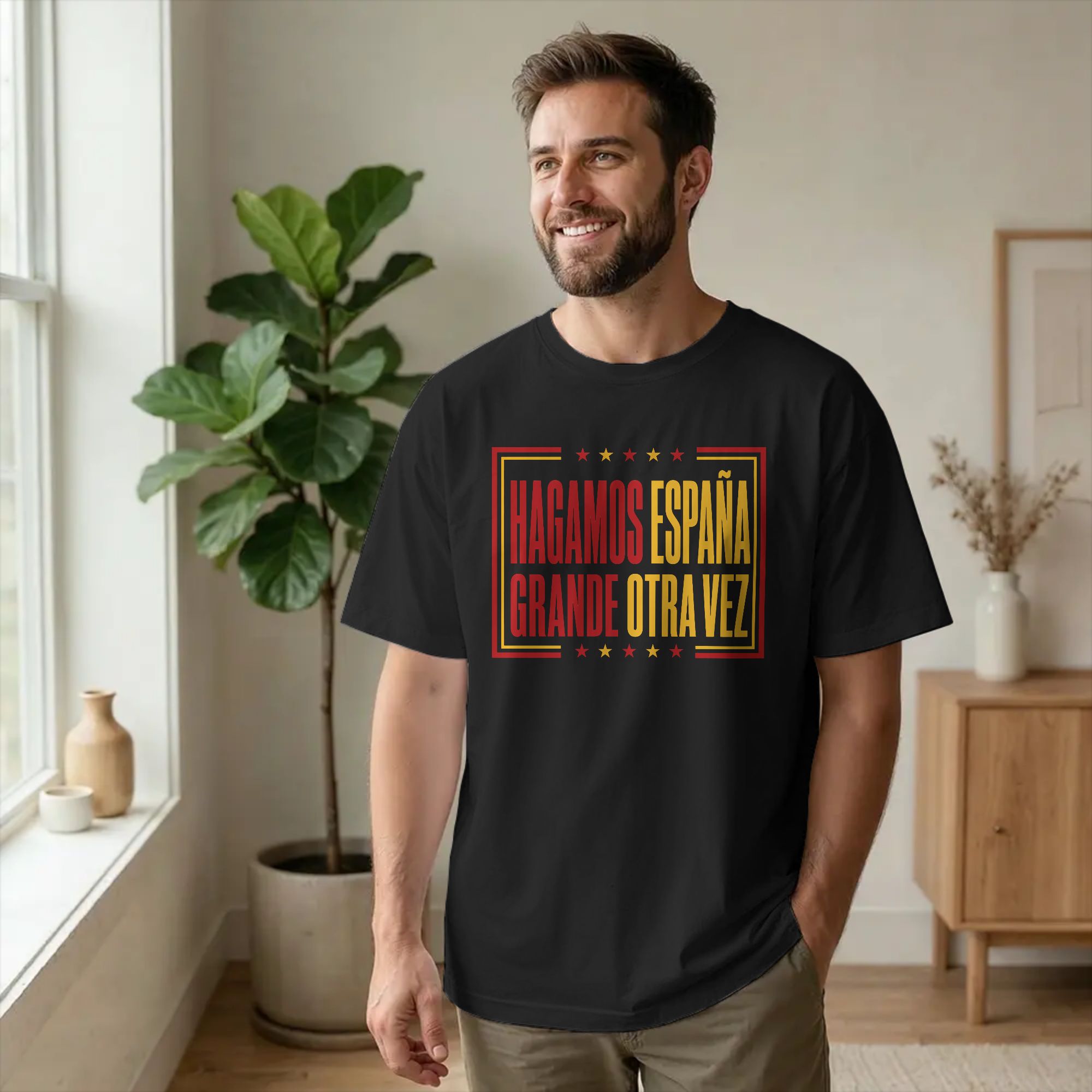 Summer Clothing In Spanish - Мужские футболки «Сделаем Испанию снова великой»