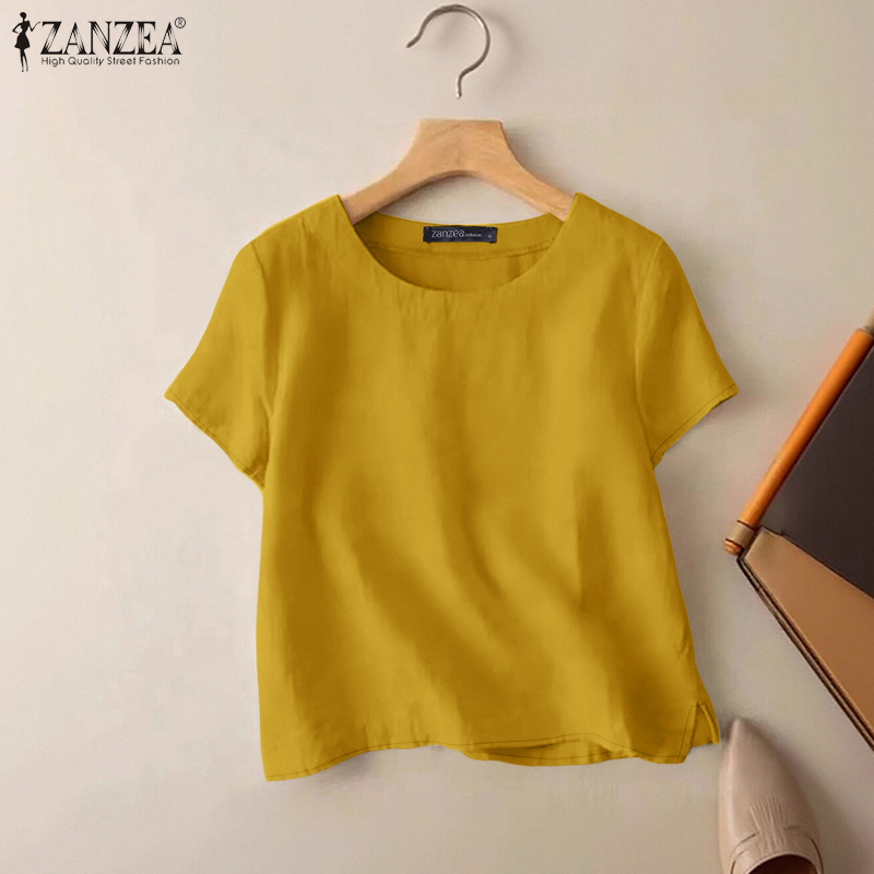 Summer Days Clothing - Летние повседневные хлопковые блузки ZANZEA для