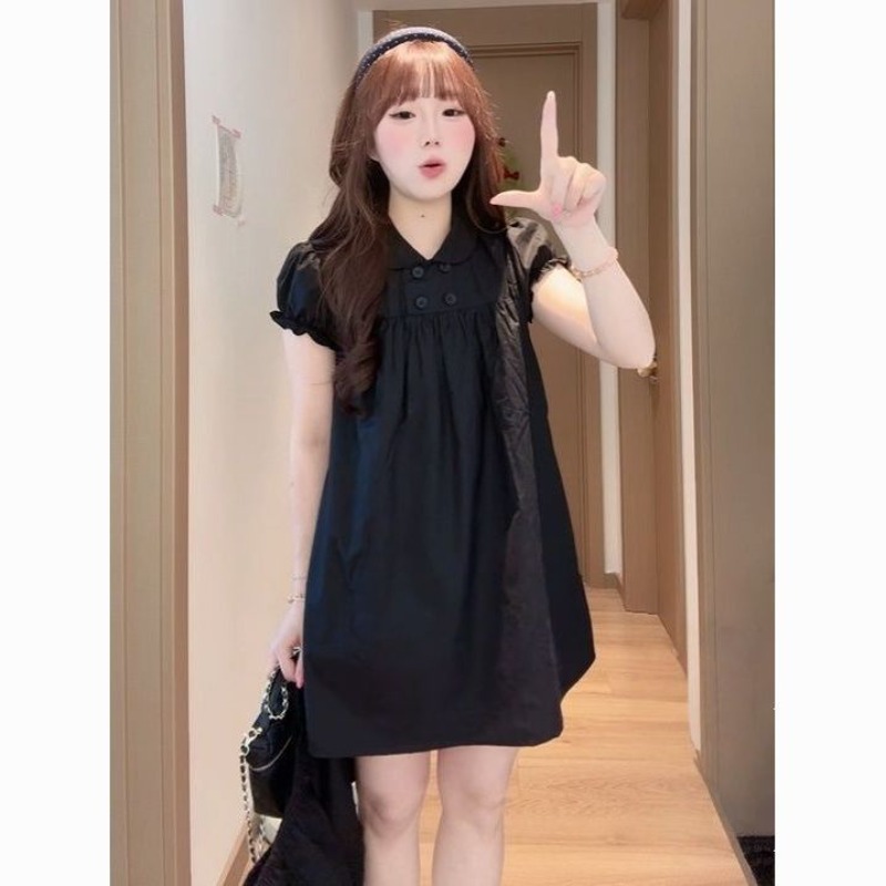 Summer Clothing New Look - Новое летнее женское платье с воротником-стойкой,