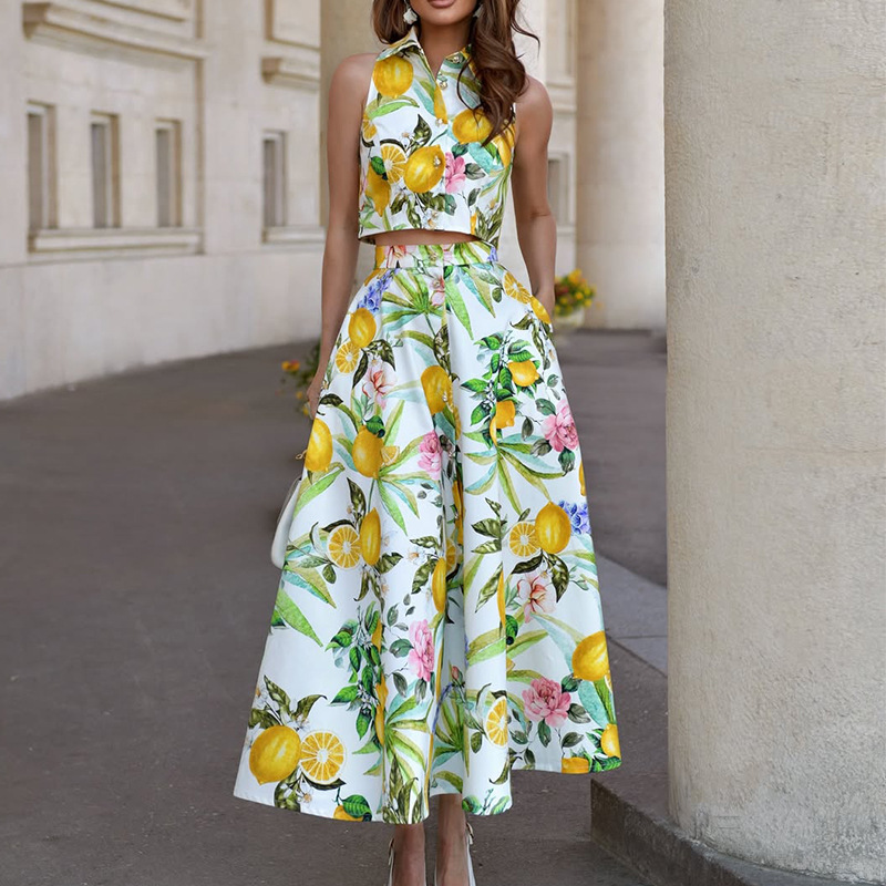 Summer Clothing Girl - Женский модный комплект из 2 предметов: