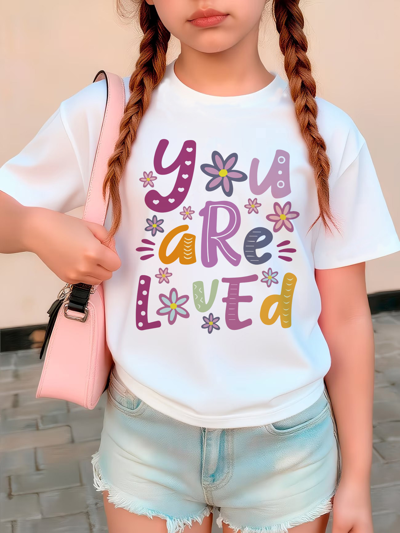 Summer Loving Kids Clothing - Футболка с дизайном «Ты — любовь»,