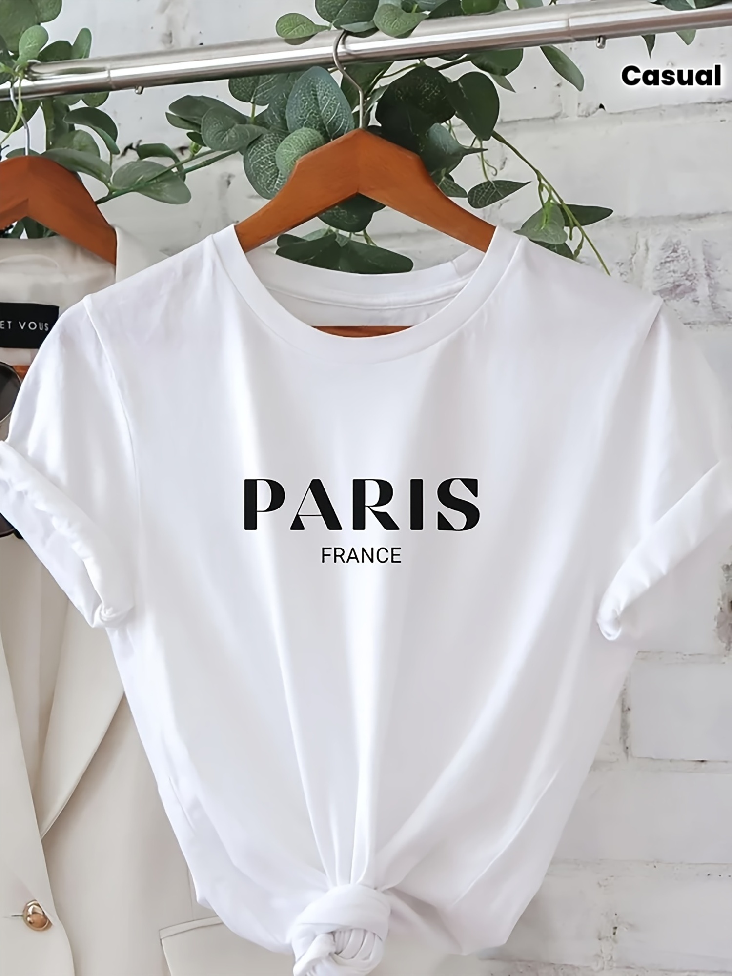 Женская повседневная футболка  – обзор и цена Summer Clothing In Paris