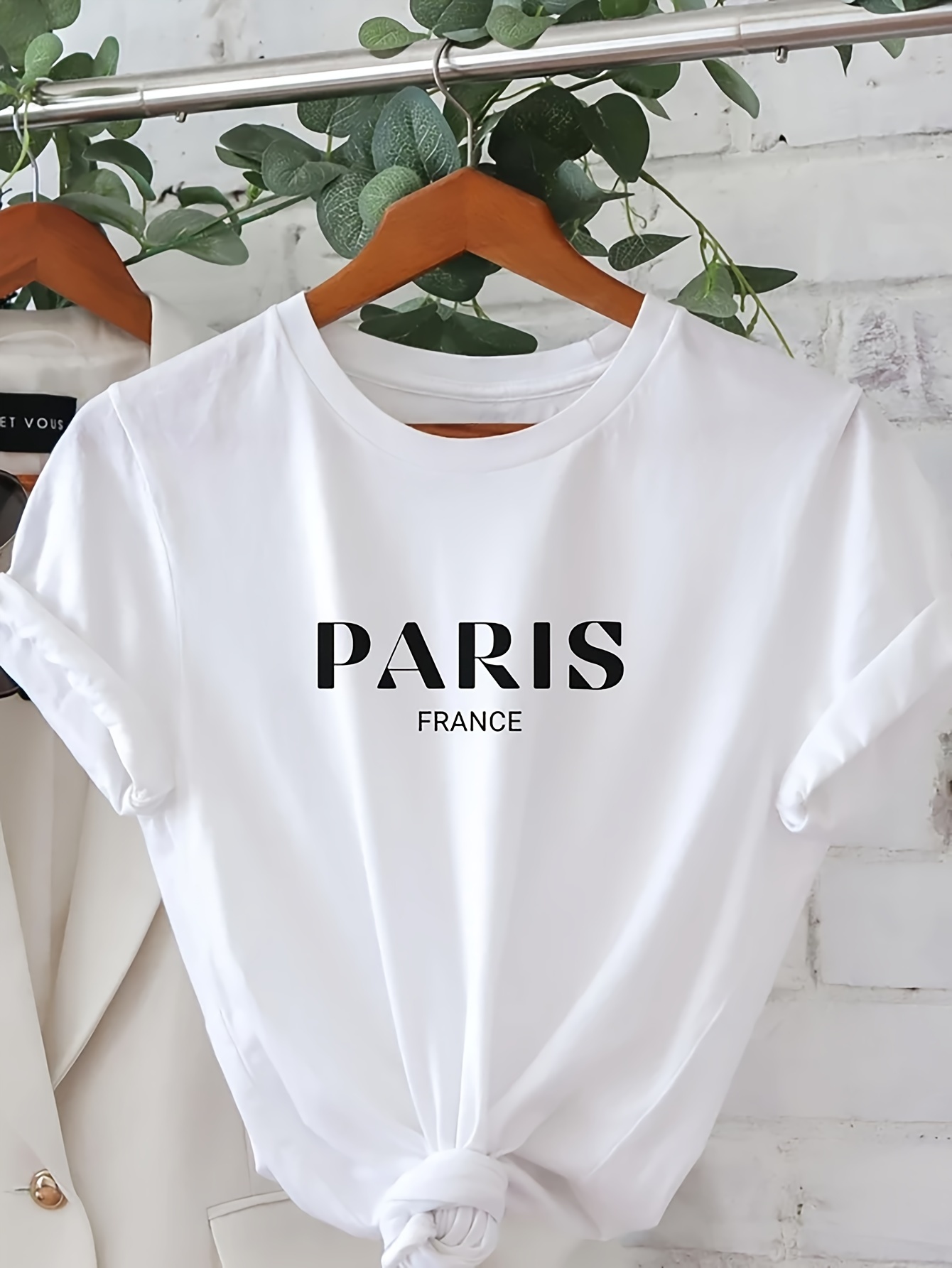 Женская повседневная футболка  – обзор и цена Summer Clothing In Paris