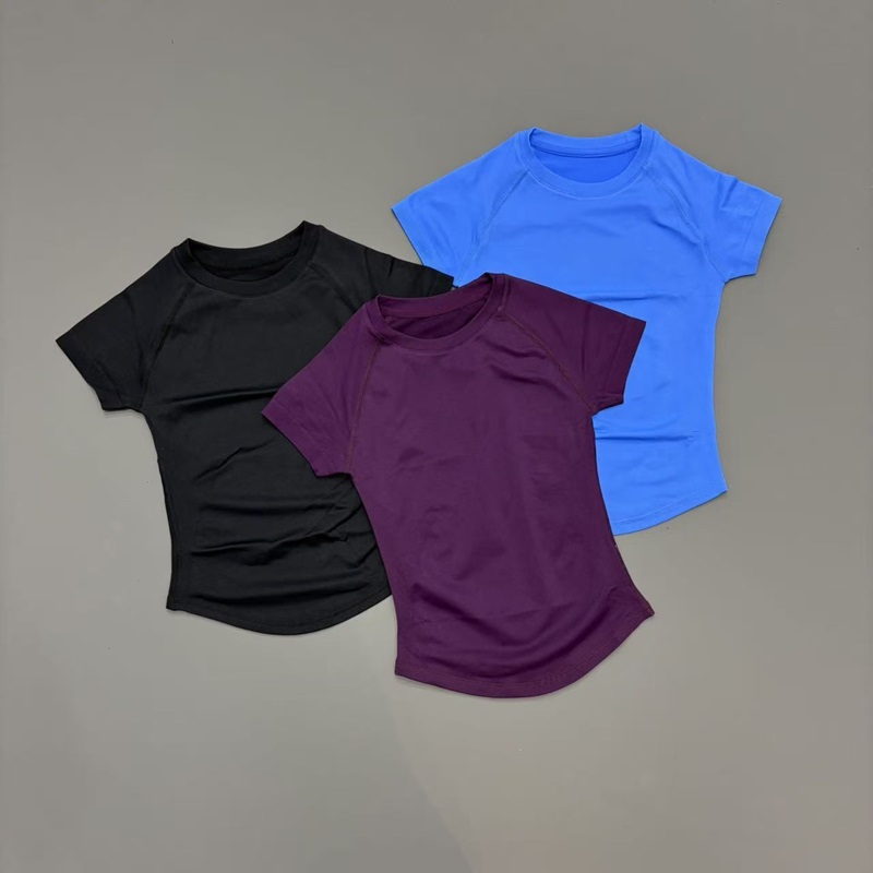 Женская бесшовная футболка с к – обзор и цена Summer Yoga Clothing
