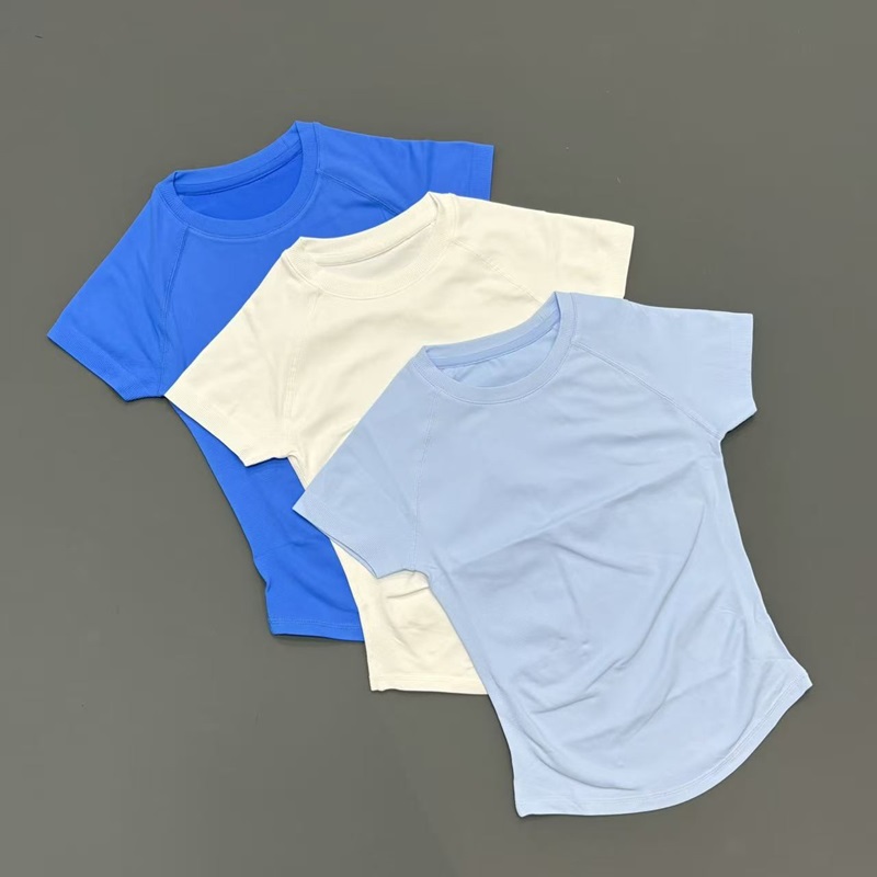Женская бесшовная футболка с к – обзор и цена Summer Yoga Clothing