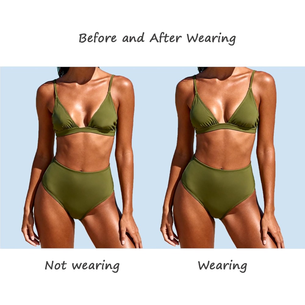 Силиконовые накладки для бюстг – обзор и цена Bikini Set Push Up