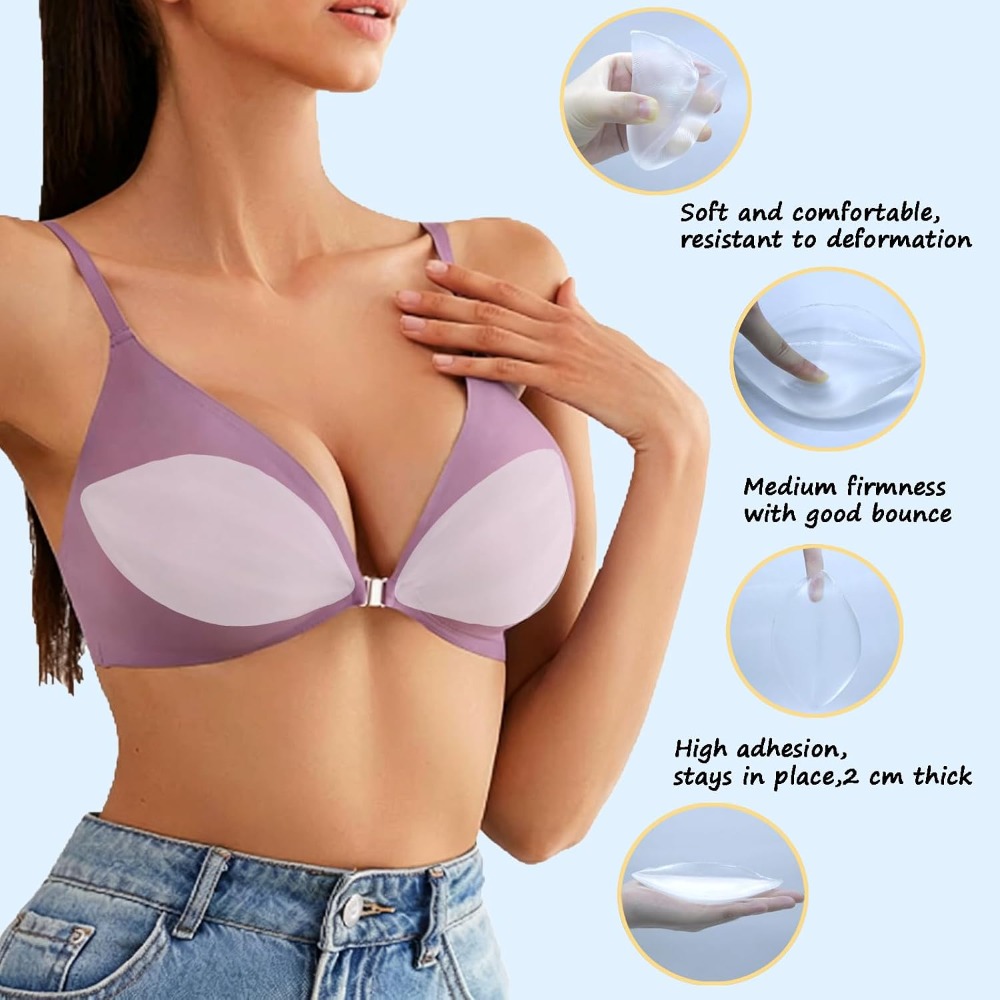 Силиконовые накладки для бюстг – обзор и цена Bikini Set Push Up
