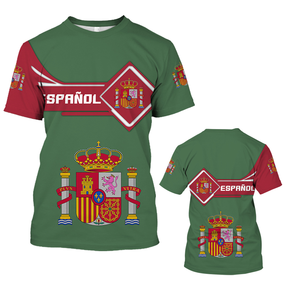 Винтажная футболка Испании для – обзор и цена Summer Clothing In Spanish