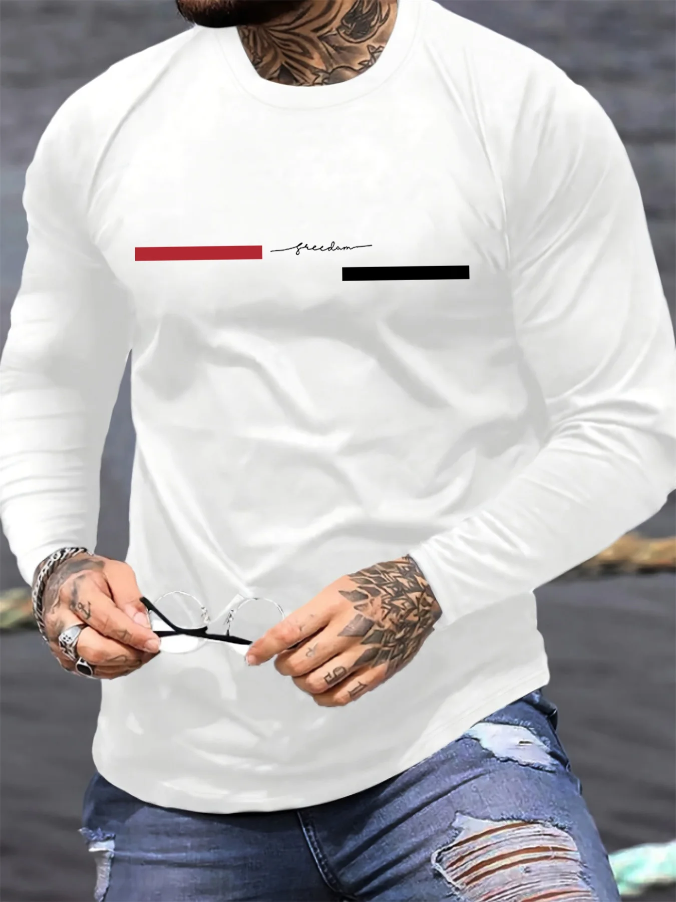 Мужская футболка Red Black Lin – обзор и цена Summer Clothing Types