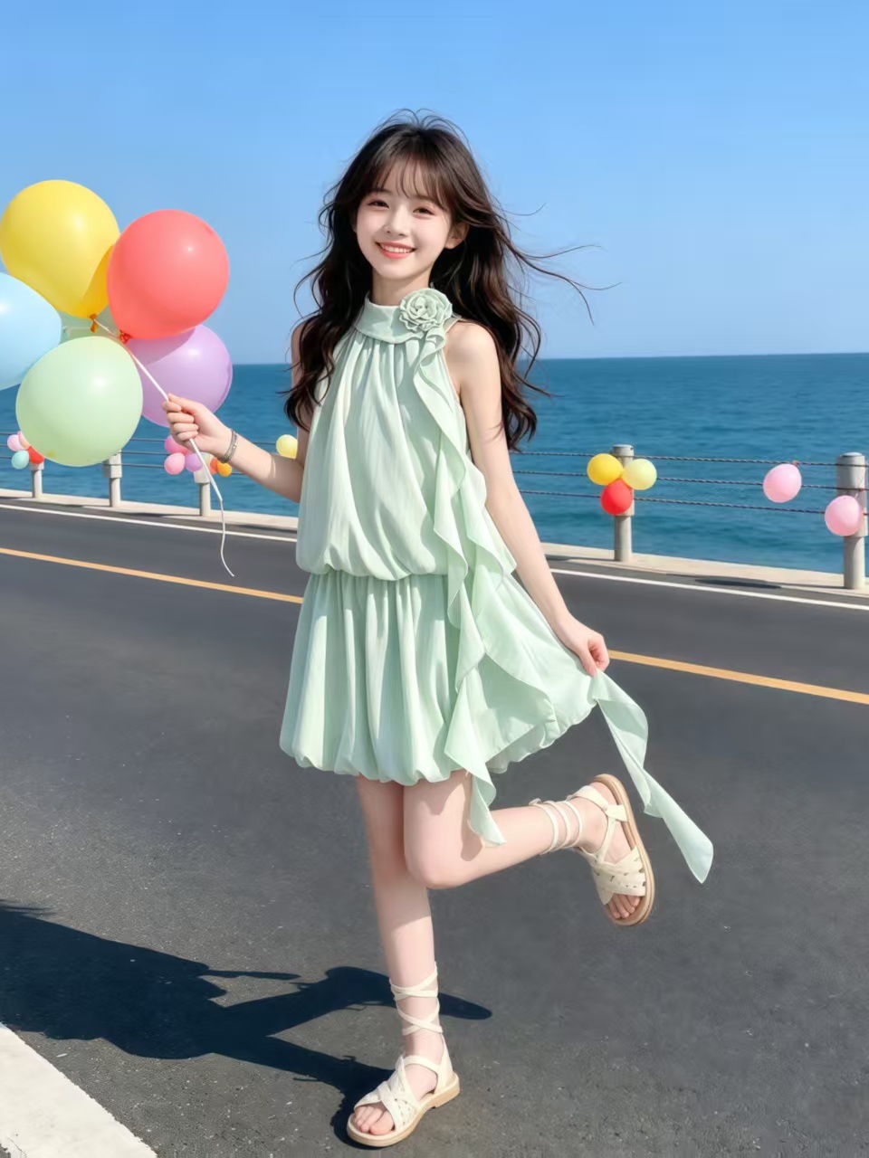 Мятно-зеленый комплект из блуз – обзор и цена Summer Clothing Girl