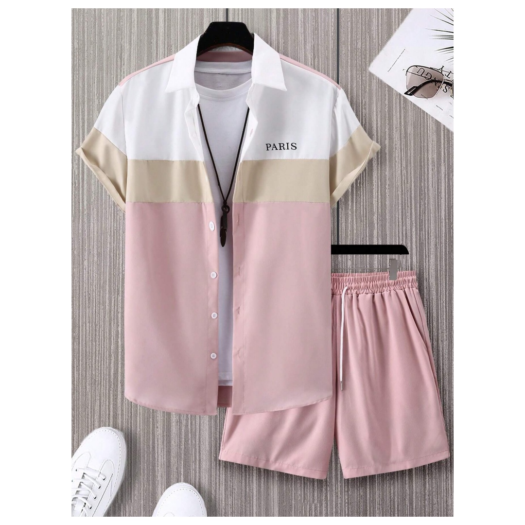 Мужской модный костюм сине-бел – обзор и цена Summer Clothing Types
