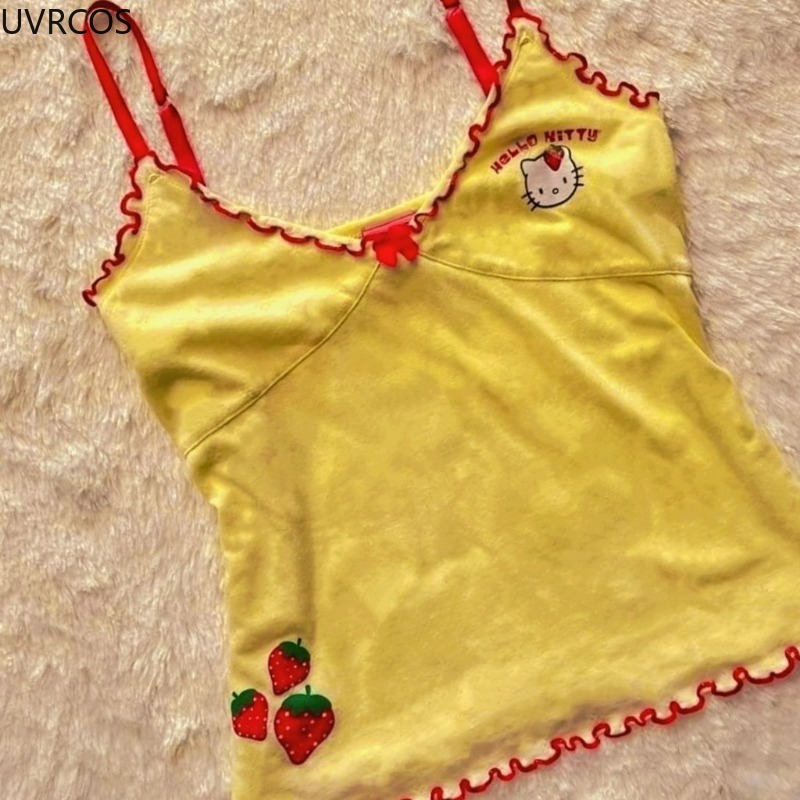 Женская футболка с мультяшным  – обзор и цена Summer Clothing Girl